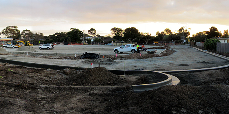 Parkdale Secondary College Bus Interchange and Car Park